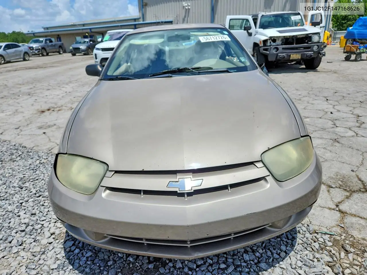 2004 Chevrolet Cavalier VIN: 1G1JC12F147168626 Lot: 56712726