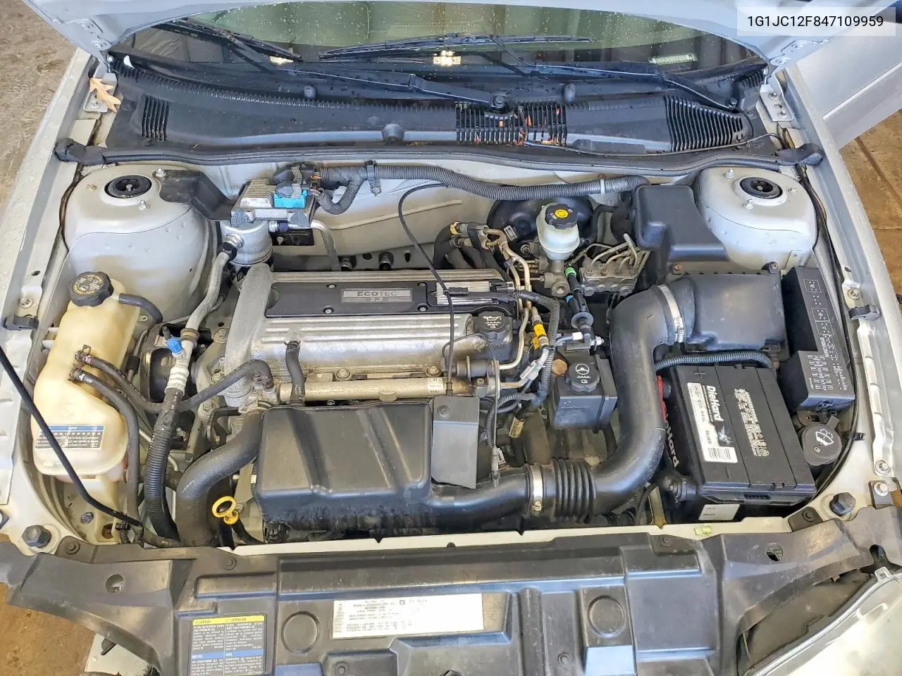 2004 Chevrolet Cavalier VIN: 1G1JC12F847109959 Lot: 59733976
