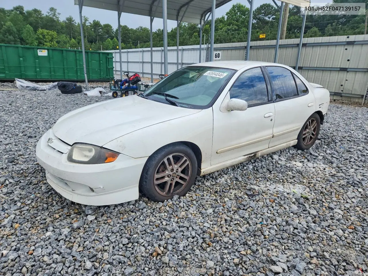 2004 Chevrolet Cavalier Ls Sport VIN: 1G1JH52F047139157 Lot: 60694046