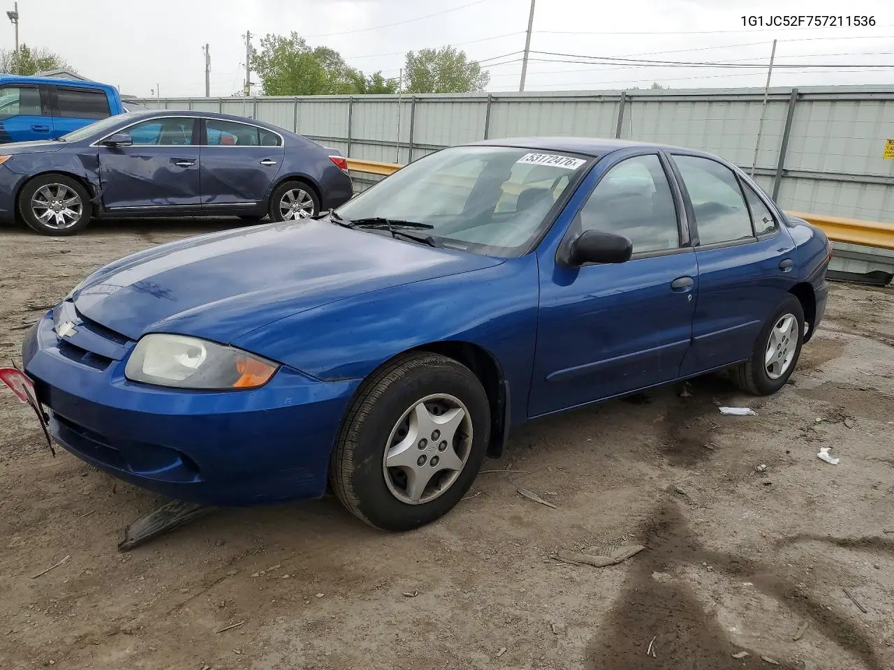 2005 Chevrolet Cavalier VIN: 1G1JC52F757211536 Lot: 53172476
