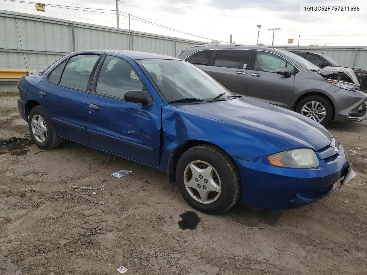 2005 Chevrolet Cavalier VIN: 1G1JC52F757211536 Lot: 53172476