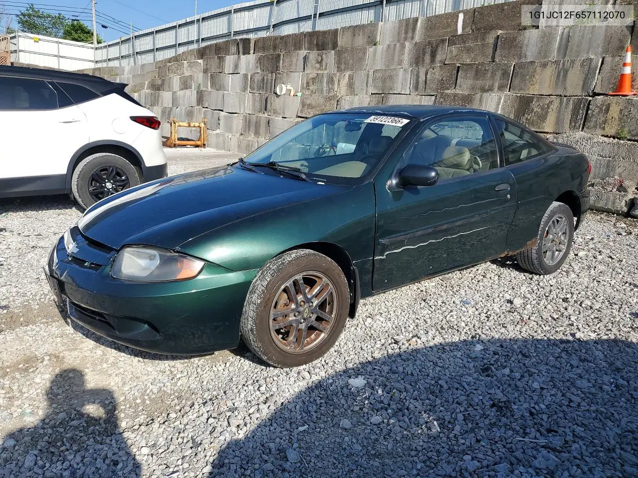 2005 Chevrolet Cavalier VIN: 1G1JC12F657112070 Lot: 59122366