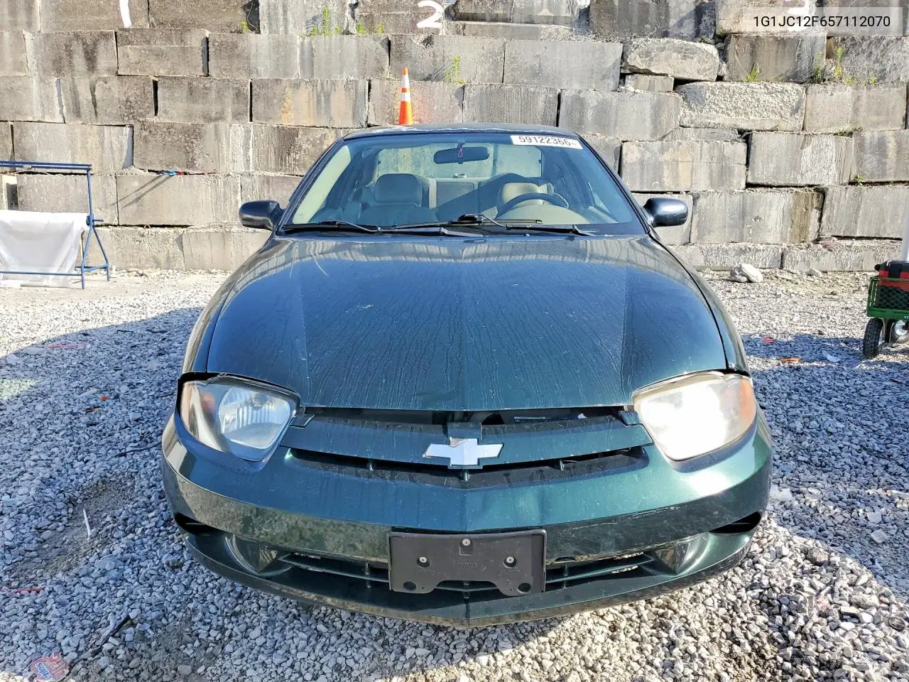2005 Chevrolet Cavalier VIN: 1G1JC12F657112070 Lot: 59122366