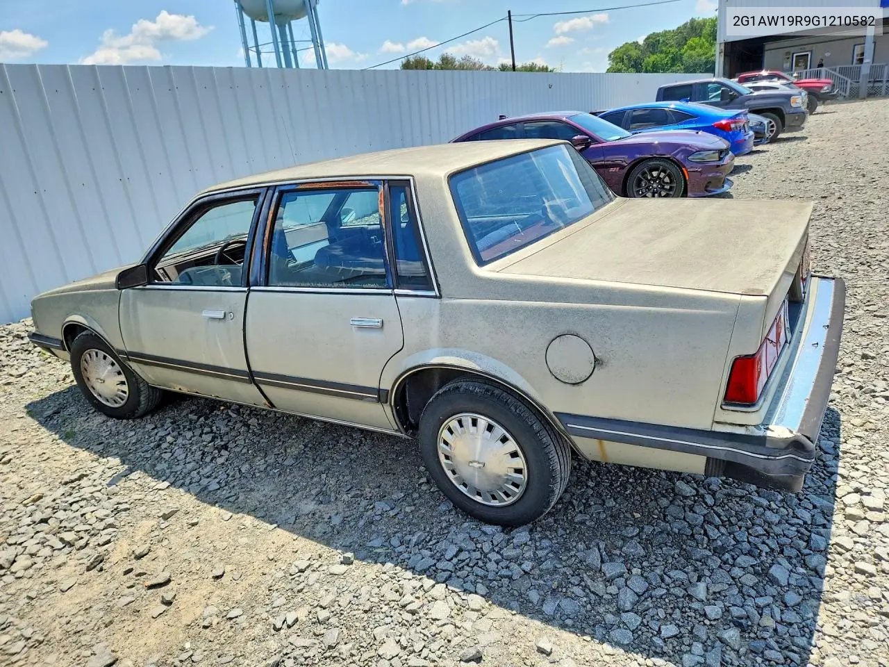 1986 Chevrolet Celebrity VIN: 2G1AW19R9G1210582 Lot: 58792186