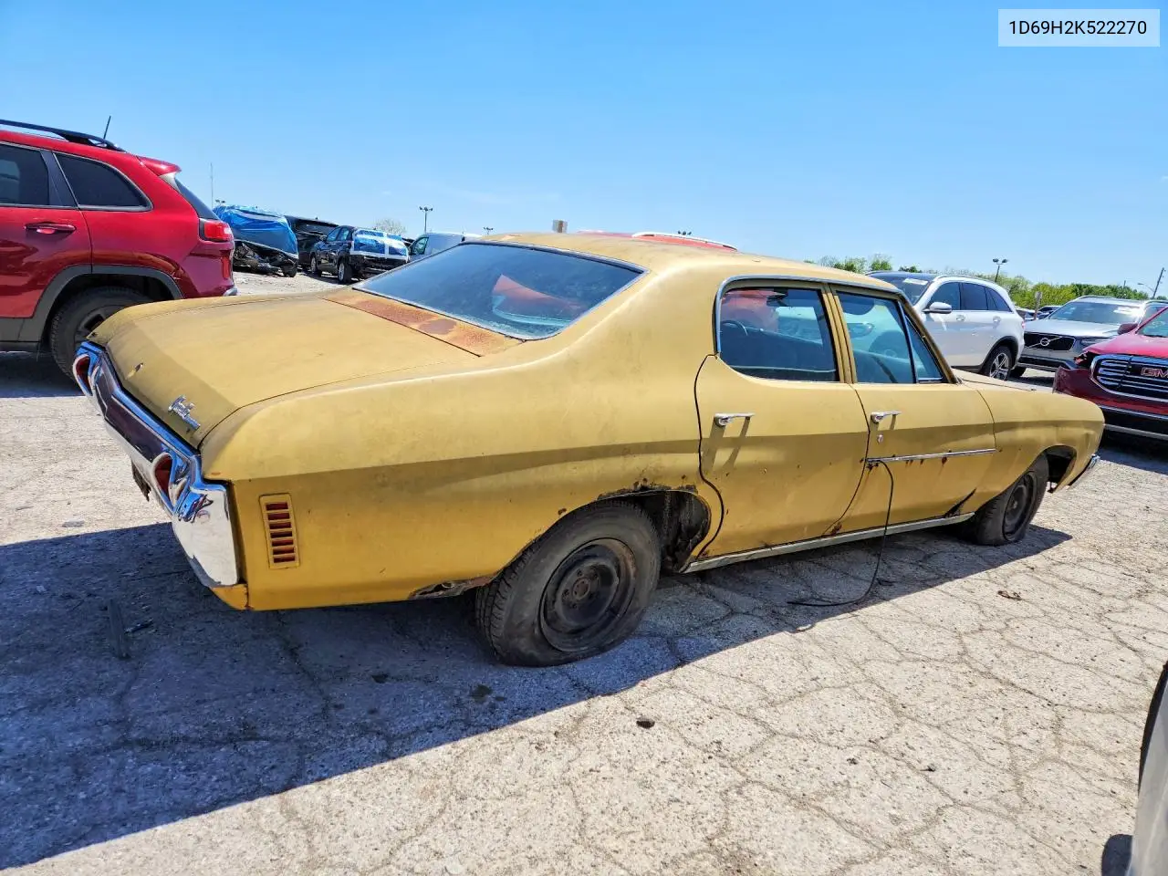 1972 Chevrolet Chevelle VIN: 1D69H2K522270 Lot: 50331646