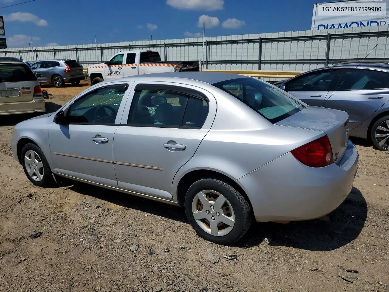 2005 Chevrolet Cobalt VIN: 1G1AK52F857599900 Lot: 58911486