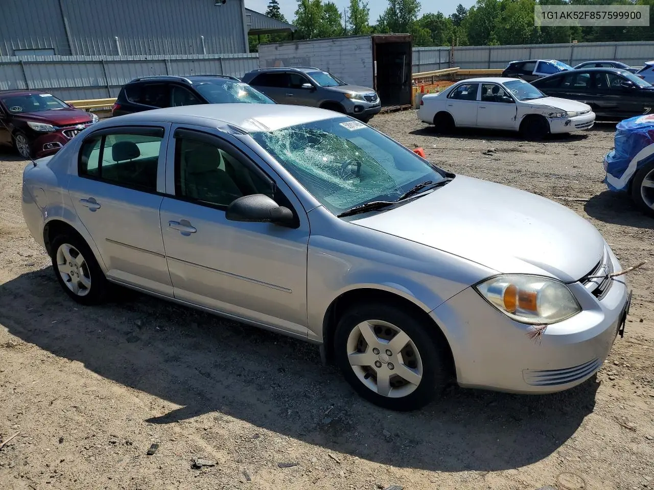 2005 Chevrolet Cobalt VIN: 1G1AK52F857599900 Lot: 58911486