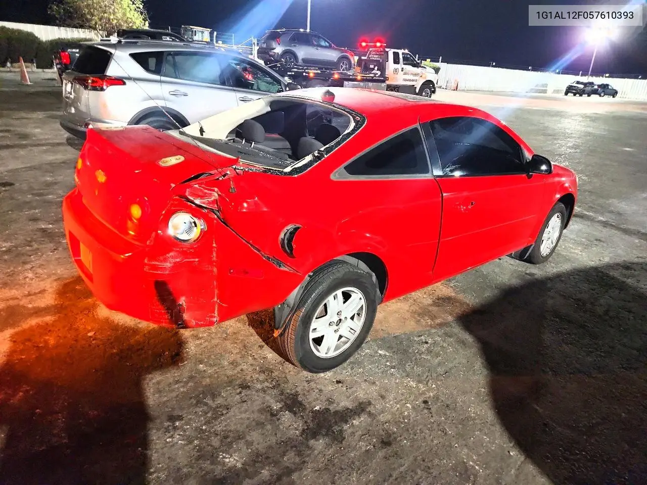 2005 Chevrolet Cobalt Ls VIN: 1G1AL12F057610393 Lot: 61981156