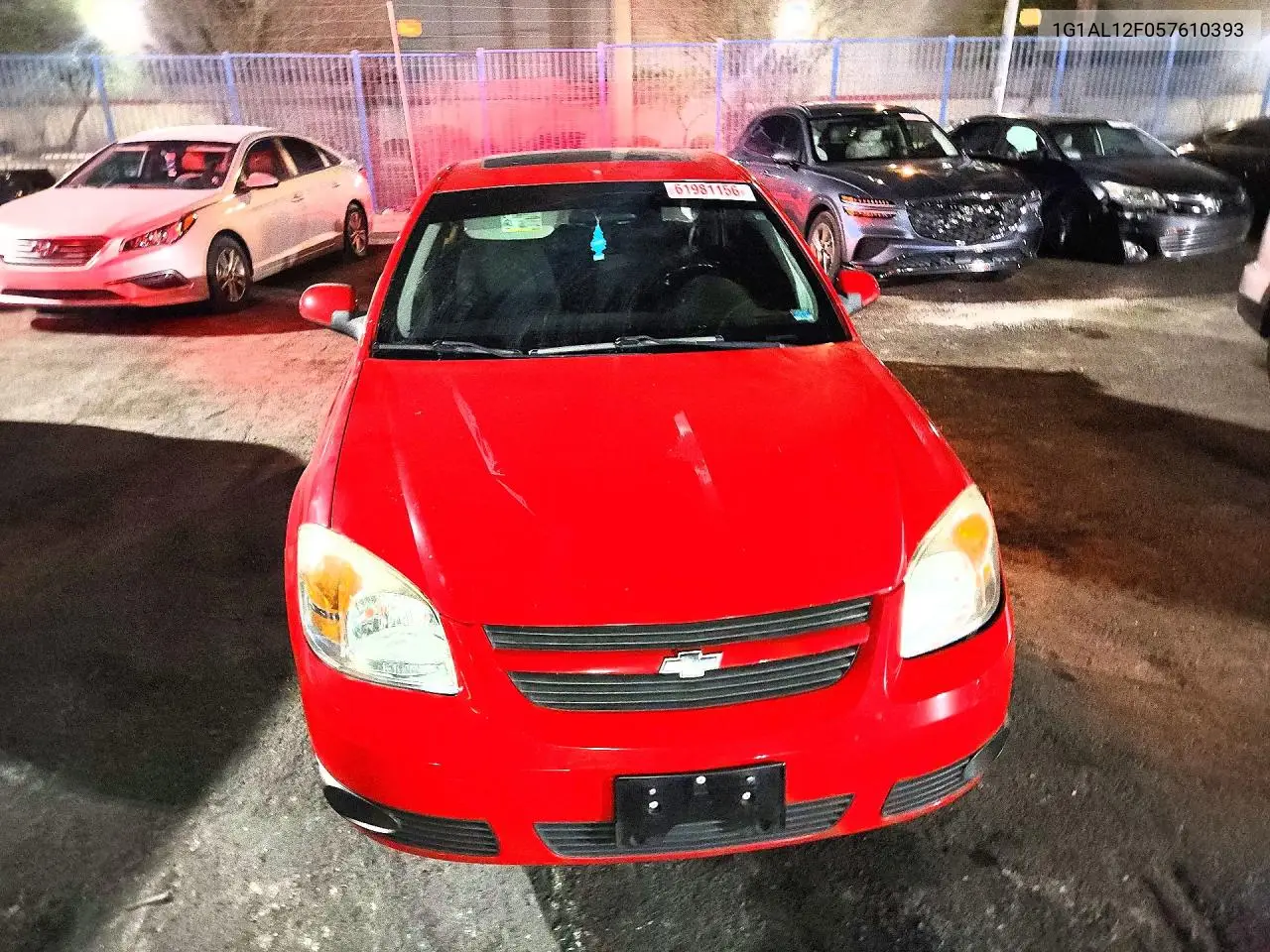 2005 Chevrolet Cobalt Ls VIN: 1G1AL12F057610393 Lot: 61981156
