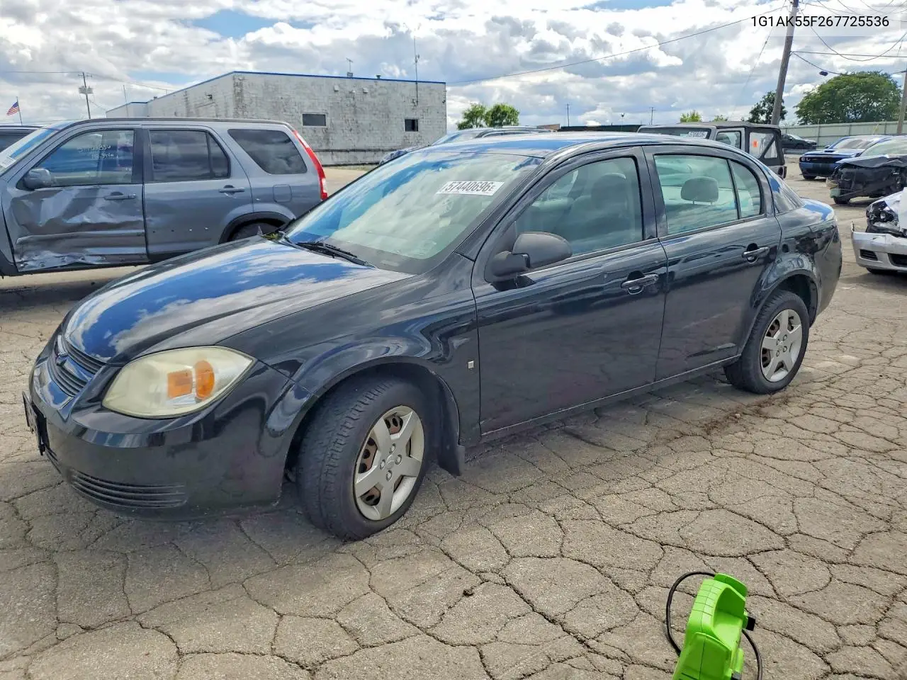2006 Chevrolet Cobalt Ls VIN: 1G1AK55F267725536 Lot: 57440696