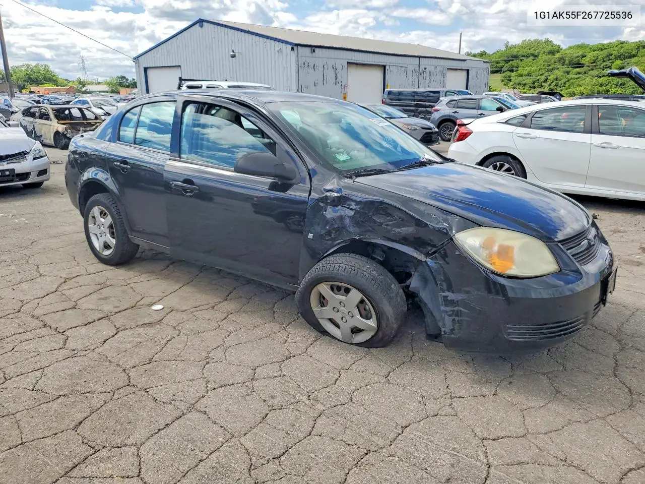2006 Chevrolet Cobalt Ls VIN: 1G1AK55F267725536 Lot: 57440696