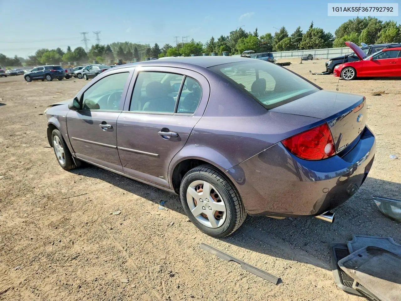 2006 Chevrolet Cobalt Ls VIN: 1G1AK55F367792792 Lot: 59352166