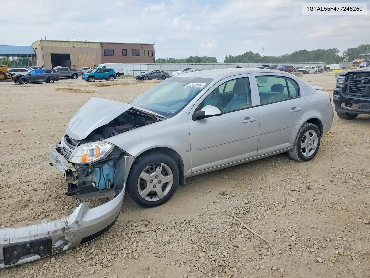 2007 Chevrolet Cobalt Lt VIN: 1G1AL55F477246260 Lot: 55653856