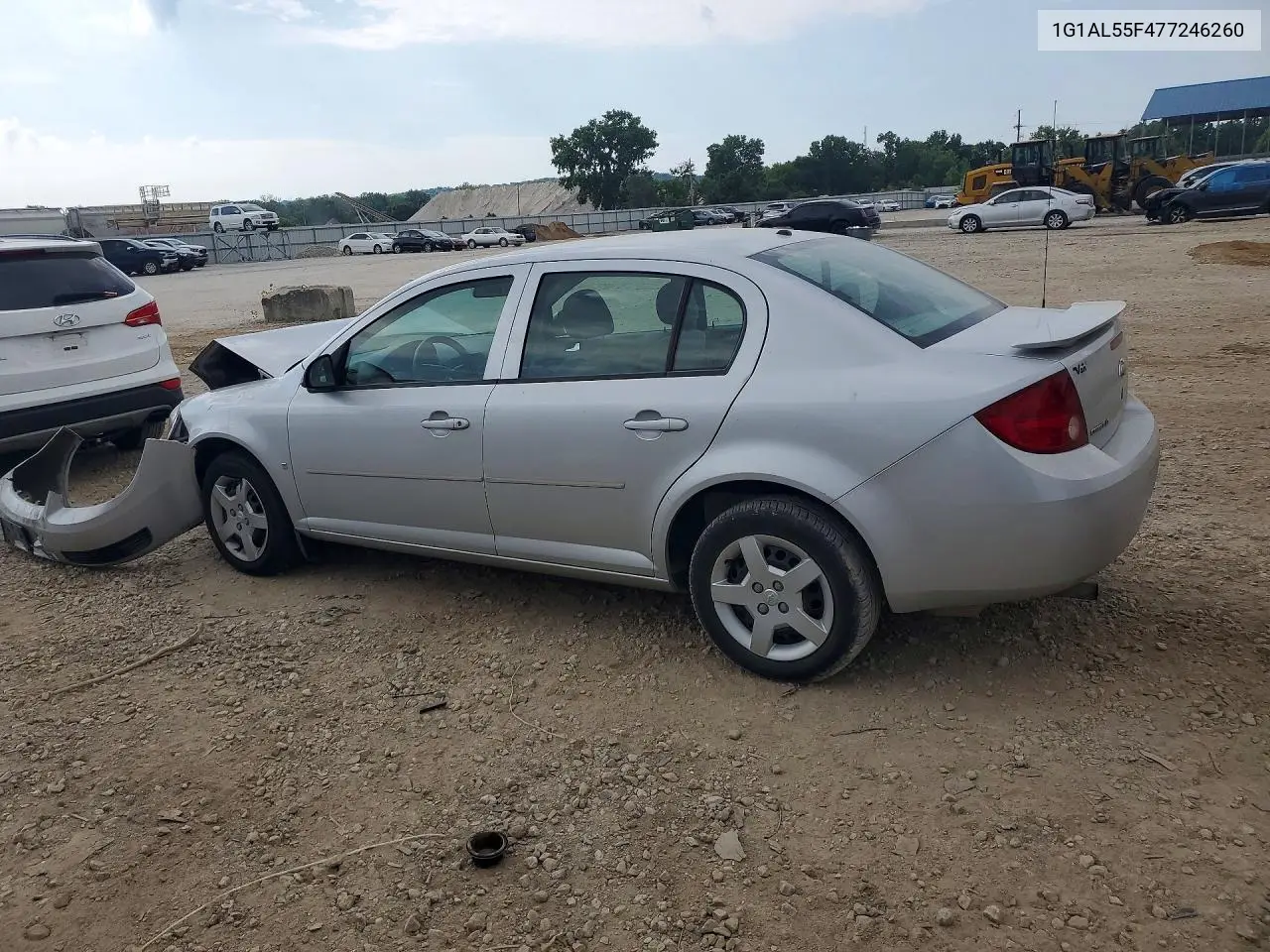 2007 Chevrolet Cobalt Lt VIN: 1G1AL55F477246260 Lot: 55653856