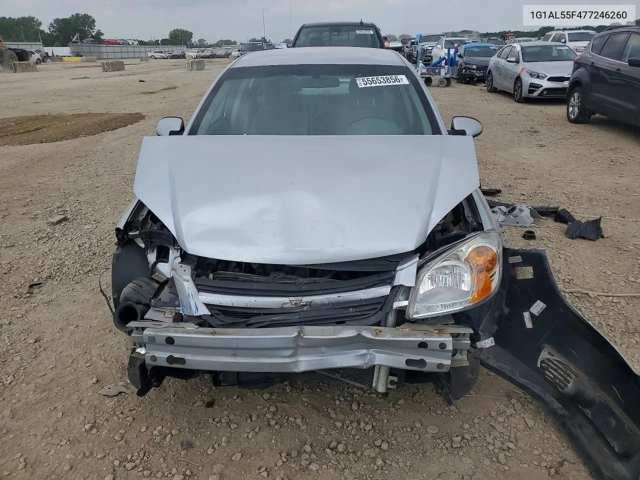 2007 Chevrolet Cobalt Lt VIN: 1G1AL55F477246260 Lot: 55653856