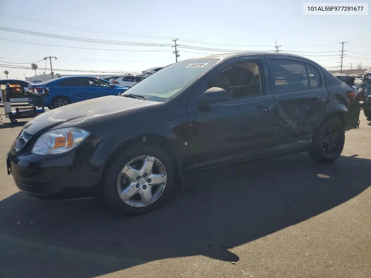 2007 Chevrolet Cobalt Lt VIN: 1G1AL55F977291677 Lot: 56462096