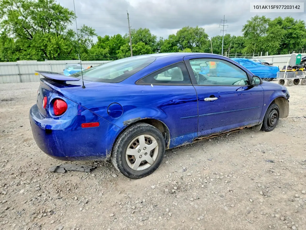 2007 Chevrolet Cobalt Ls VIN: 1G1AK15F977203142 Lot: 56599286