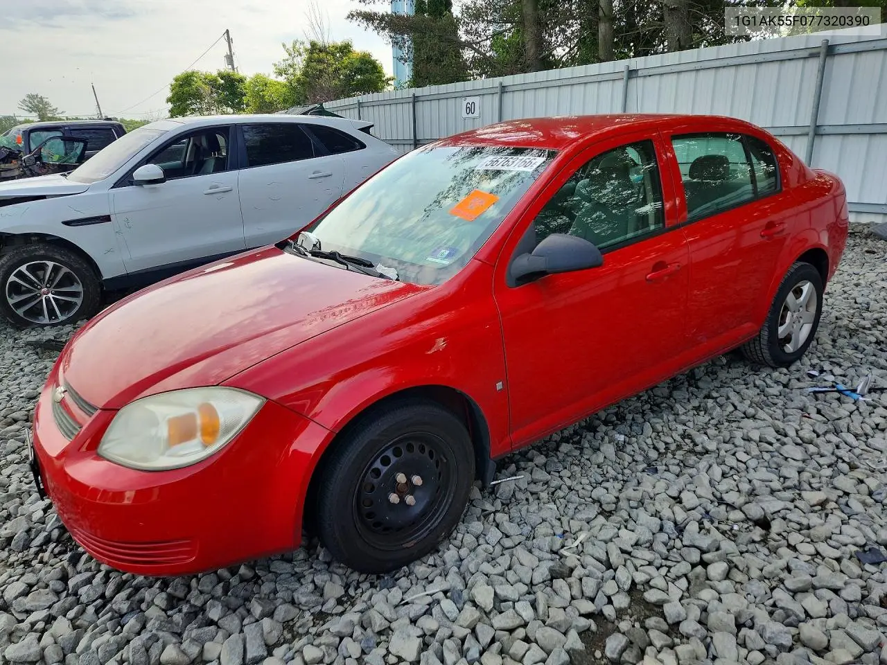 2007 Chevrolet Cobalt Ls VIN: 1G1AK55F077320390 Lot: 56763166