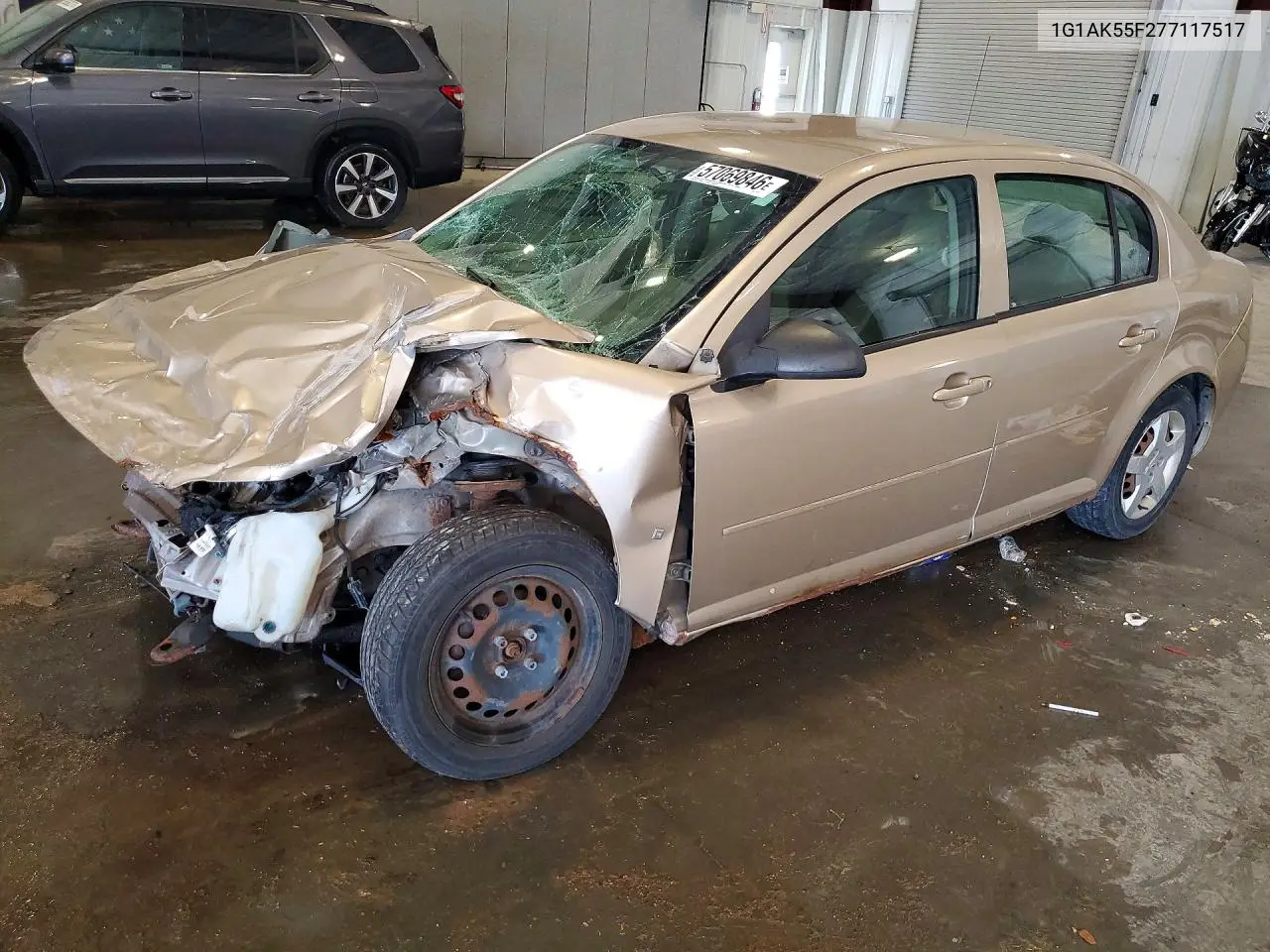 2007 Chevrolet Cobalt Ls VIN: 1G1AK55F277117517 Lot: 57069846
