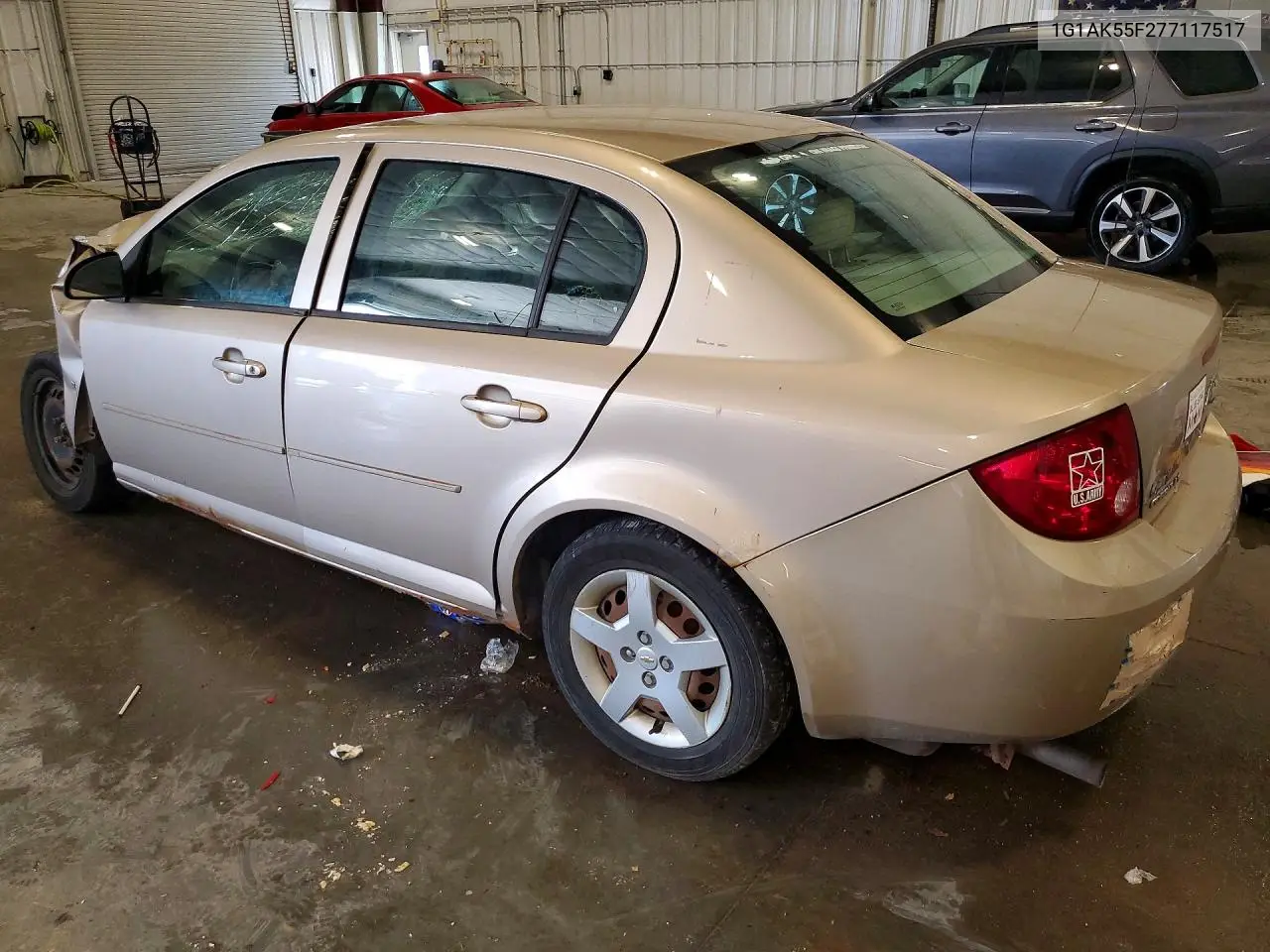 2007 Chevrolet Cobalt Ls VIN: 1G1AK55F277117517 Lot: 57069846