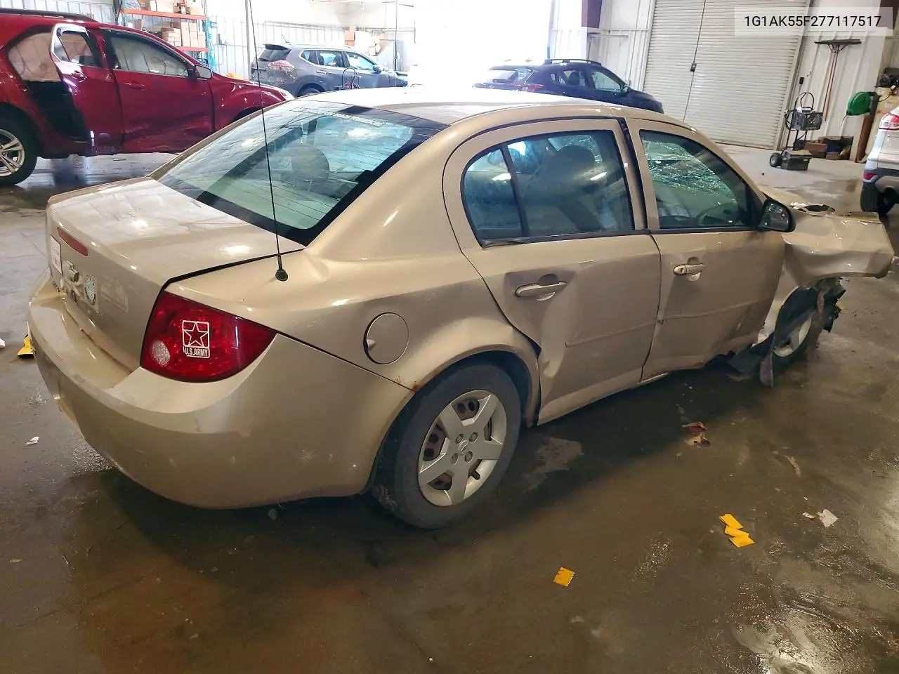 2007 Chevrolet Cobalt Ls VIN: 1G1AK55F277117517 Lot: 57069846