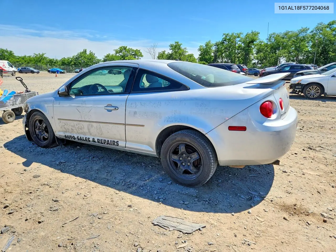 2007 Chevrolet Cobalt Lt VIN: 1G1AL18F577204068 Lot: 57213696