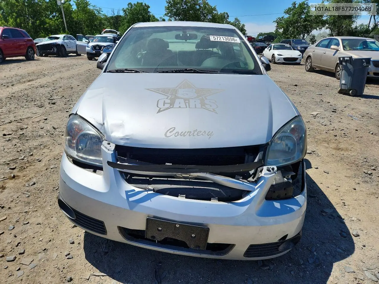 2007 Chevrolet Cobalt Lt VIN: 1G1AL18F577204068 Lot: 57213696