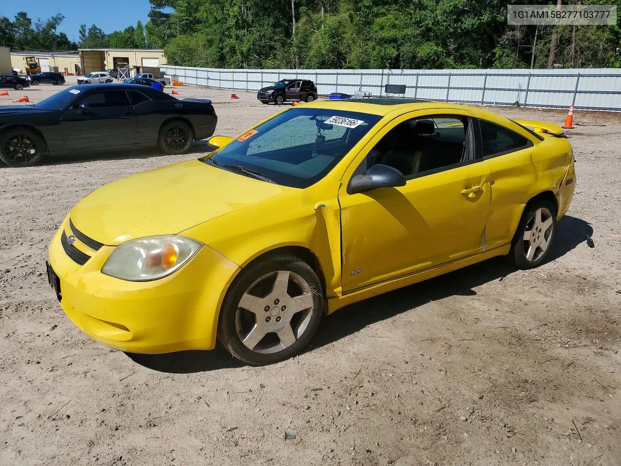 2007 Chevrolet Cobalt Ss VIN: 1G1AM15B277103777 Lot: 59236166