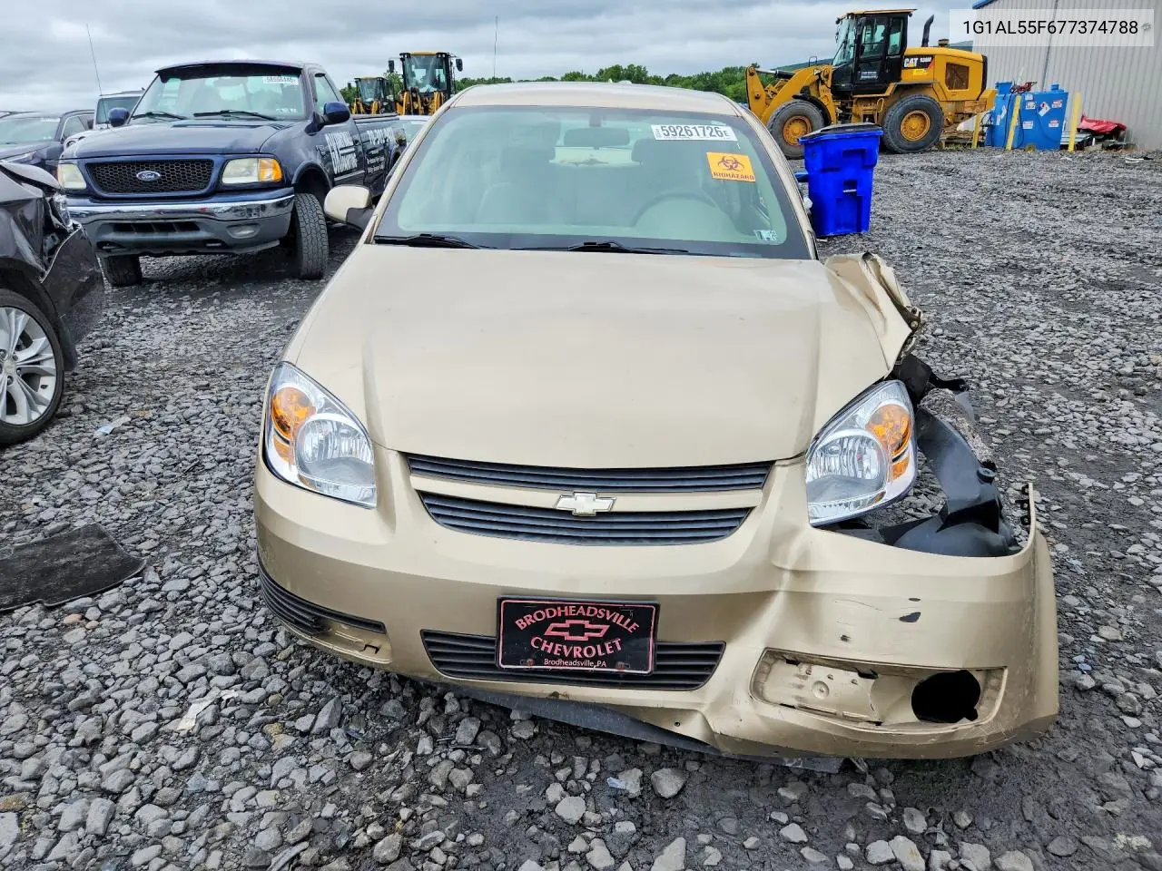 2007 Chevrolet Cobalt Lt VIN: 1G1AL55F677374788 Lot: 59261726