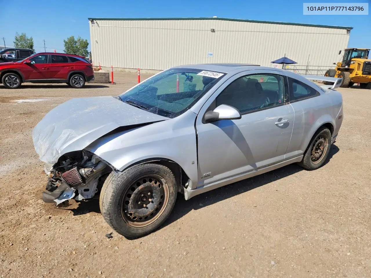 2007 Chevrolet Cobalt Ss Supercharged VIN: 1G1AP11P777143796 Lot: 59672546