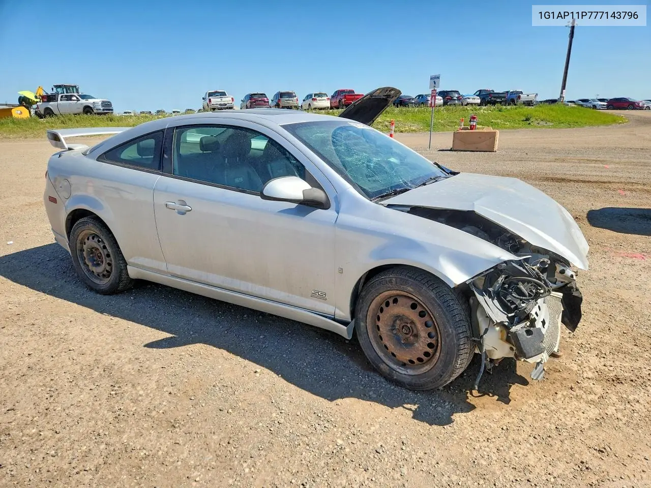 2007 Chevrolet Cobalt Ss Supercharged VIN: 1G1AP11P777143796 Lot: 59672546