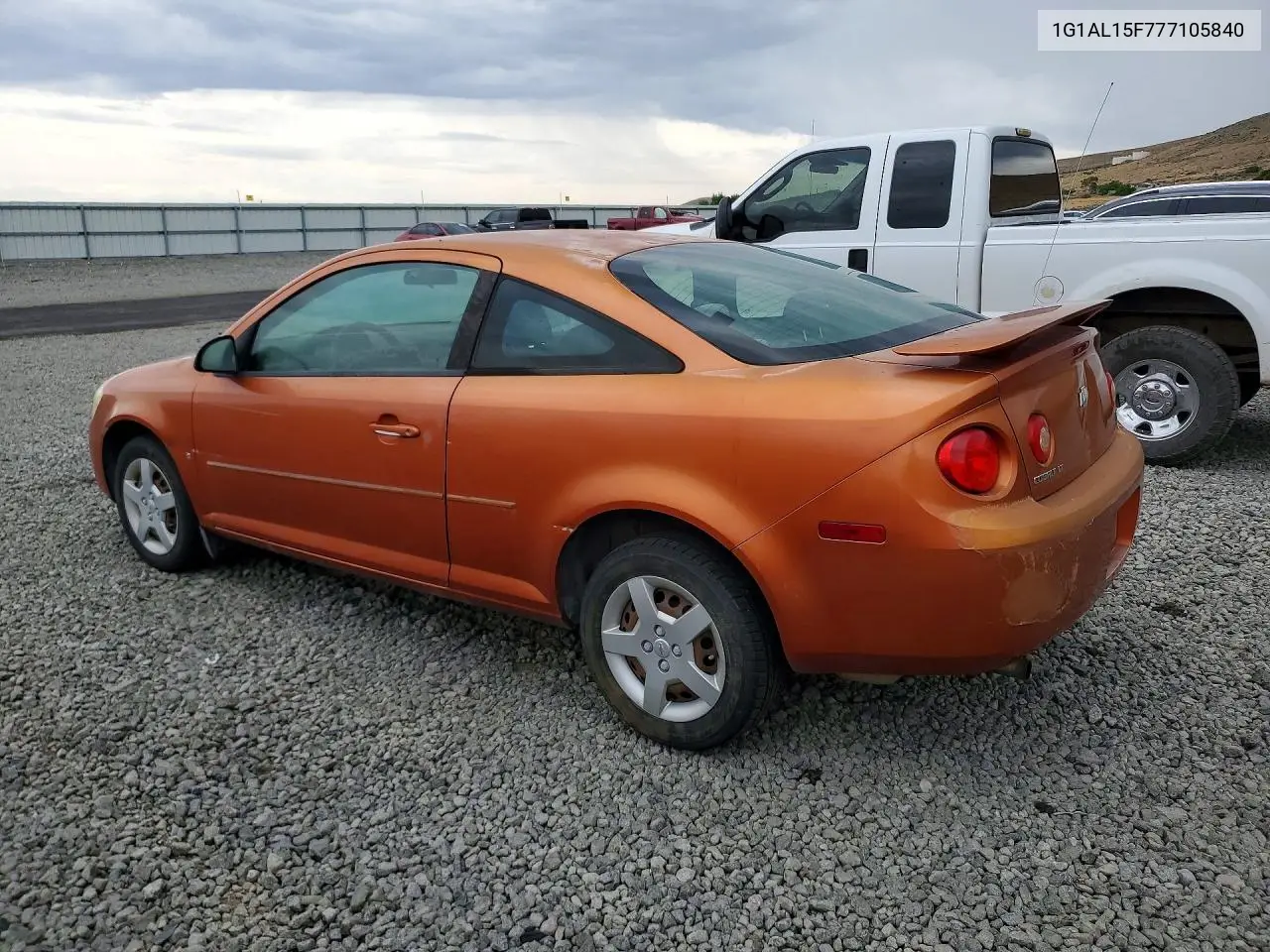 2007 Chevrolet Cobalt Lt VIN: 1G1AL15F777105840 Lot: 60130756