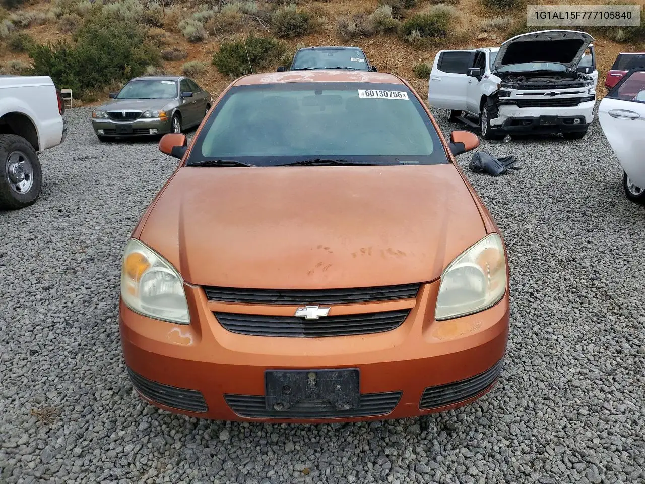 2007 Chevrolet Cobalt Lt VIN: 1G1AL15F777105840 Lot: 60130756