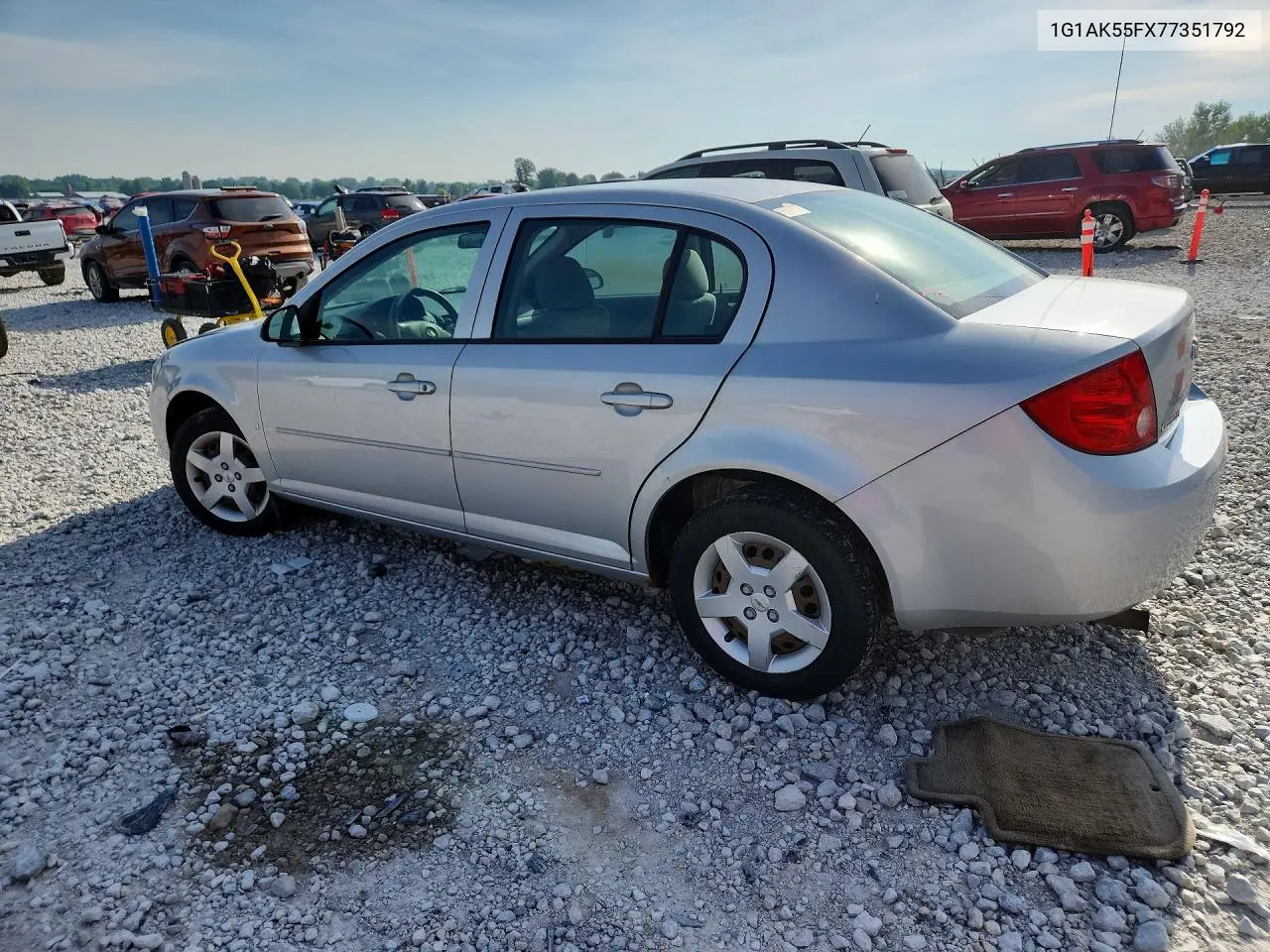 2007 Chevrolet Cobalt Ls VIN: 1G1AK55FX77351792 Lot: 60243866