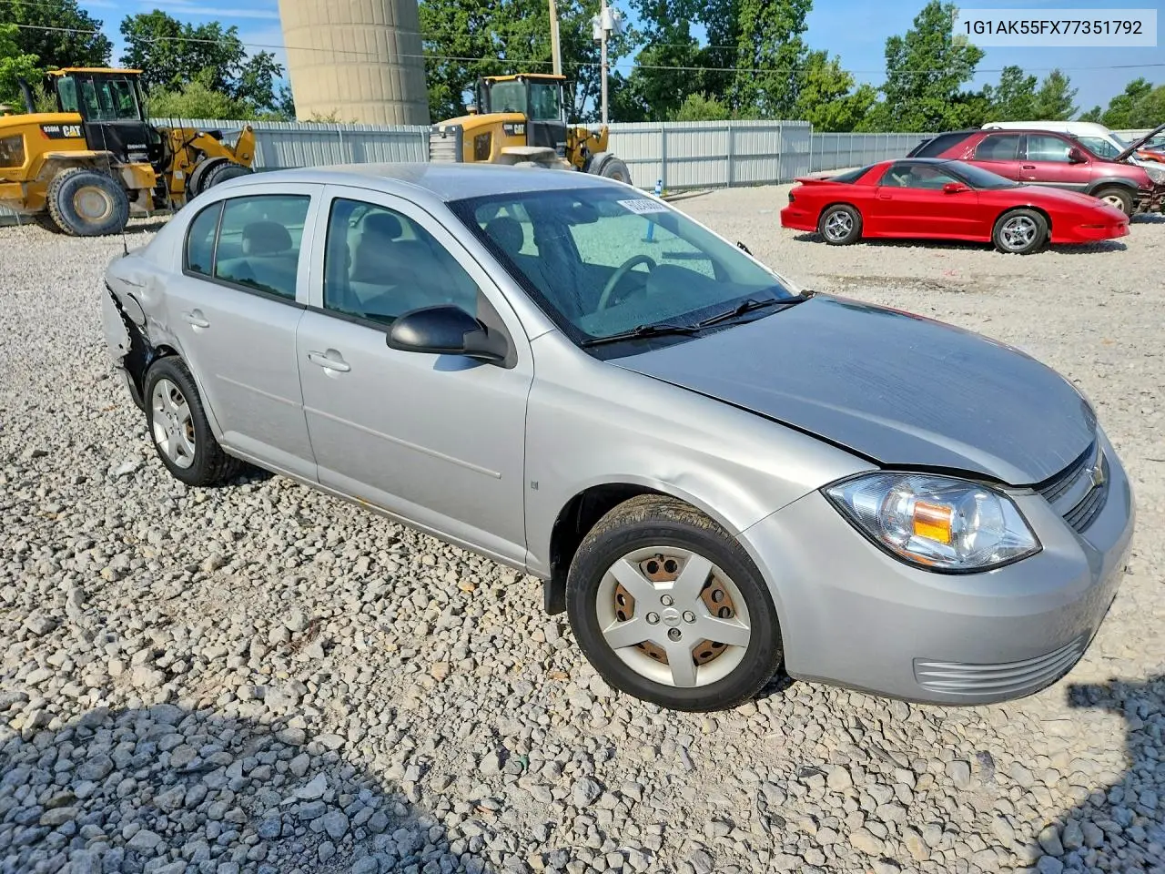 2007 Chevrolet Cobalt Ls VIN: 1G1AK55FX77351792 Lot: 60243866
