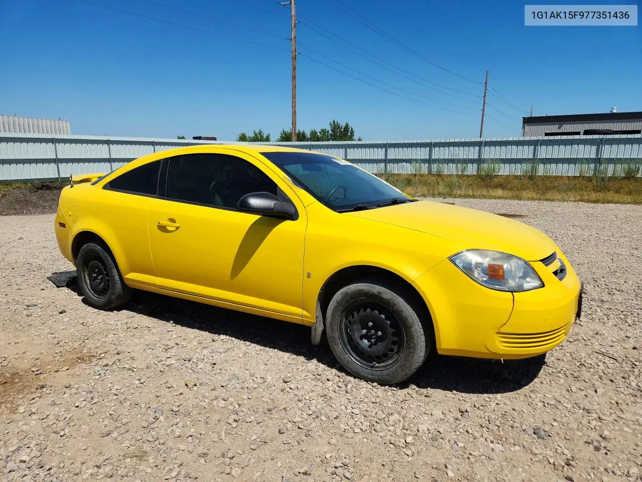 2007 Chevrolet Cobalt Ls VIN: 1G1AK15F977351436 Lot: 60672676