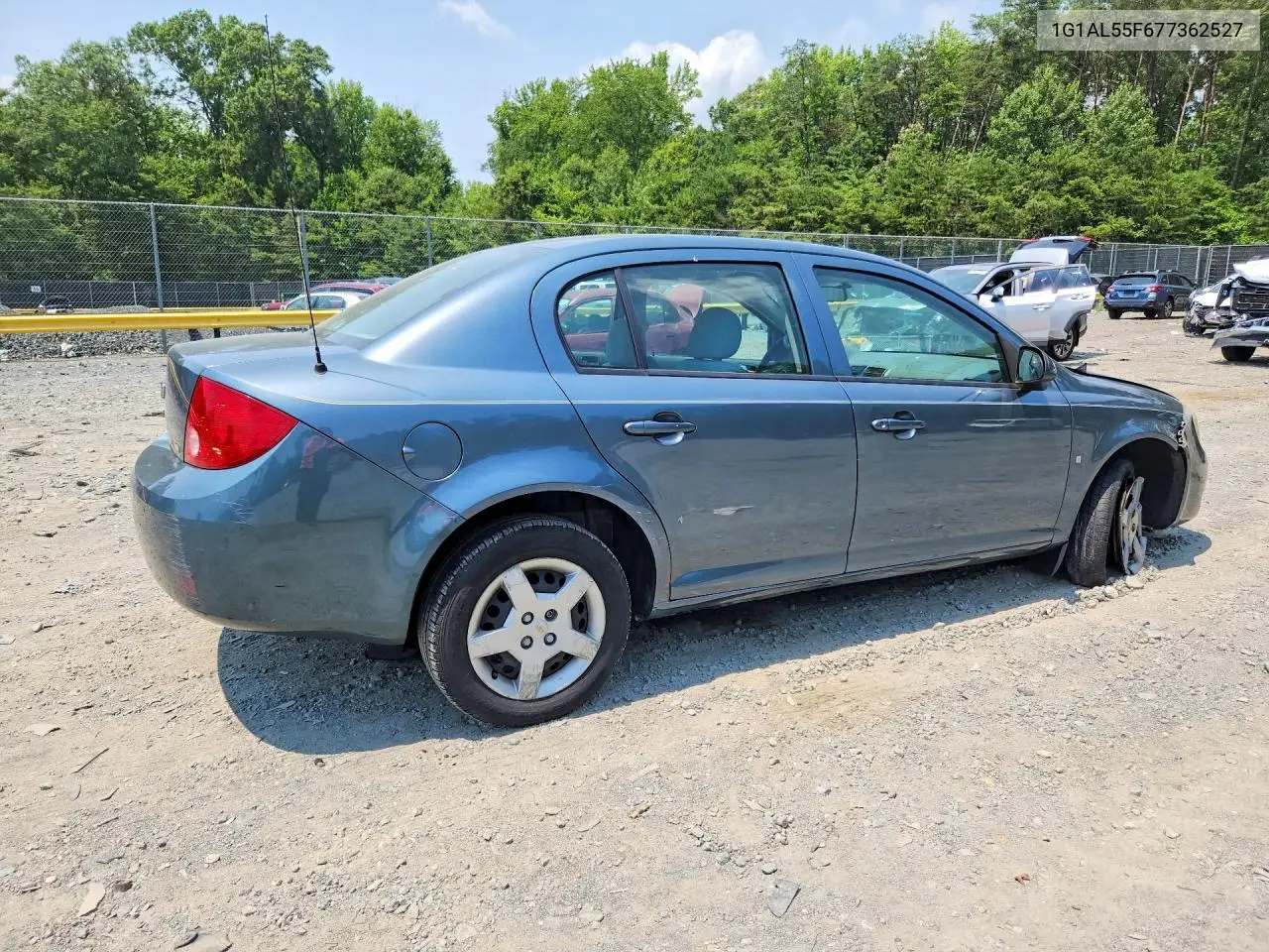 2007 Chevrolet Cobalt Lt VIN: 1G1AL55F677362527 Lot: 60915786