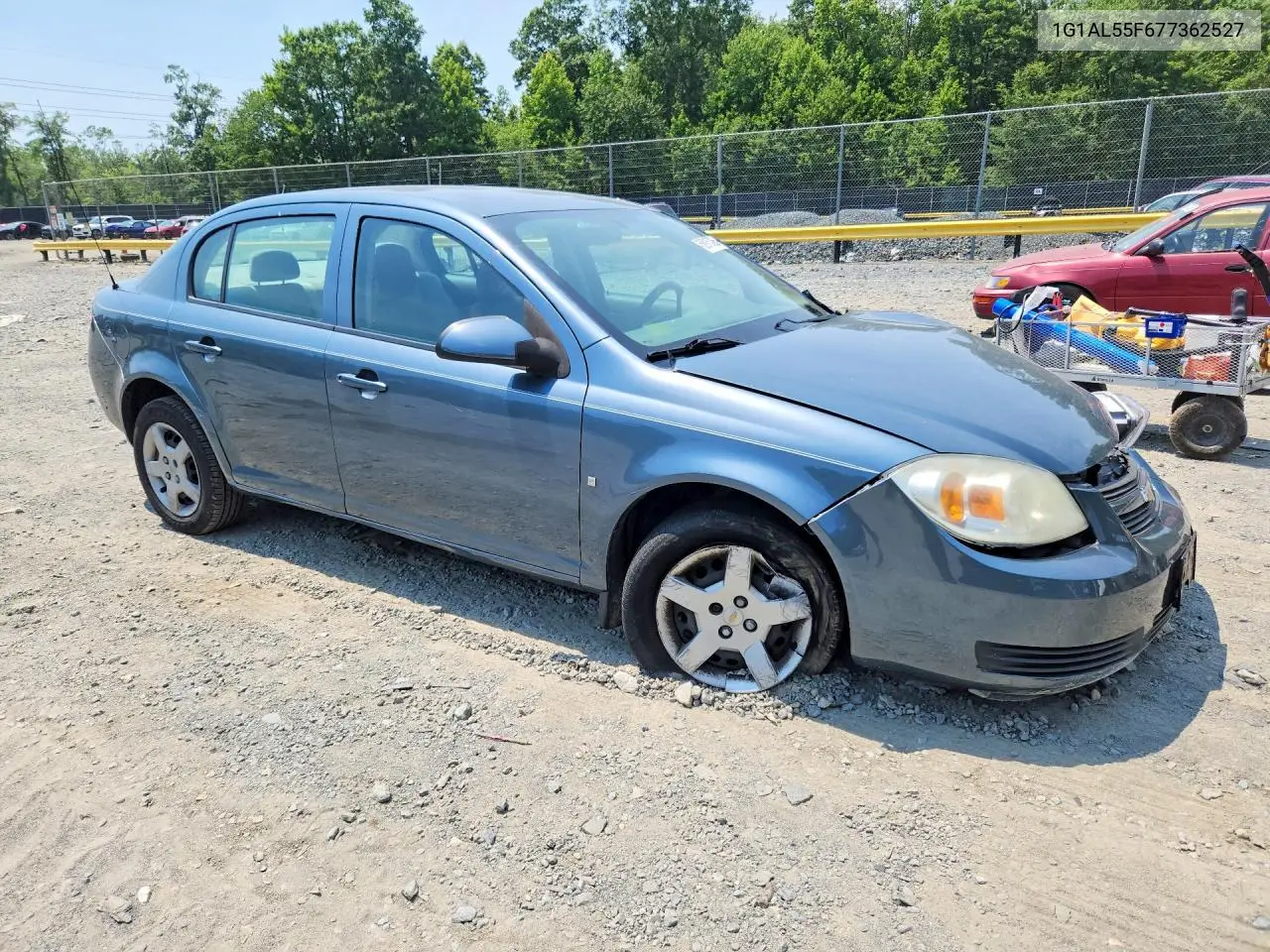 2007 Chevrolet Cobalt Lt VIN: 1G1AL55F677362527 Lot: 60915786