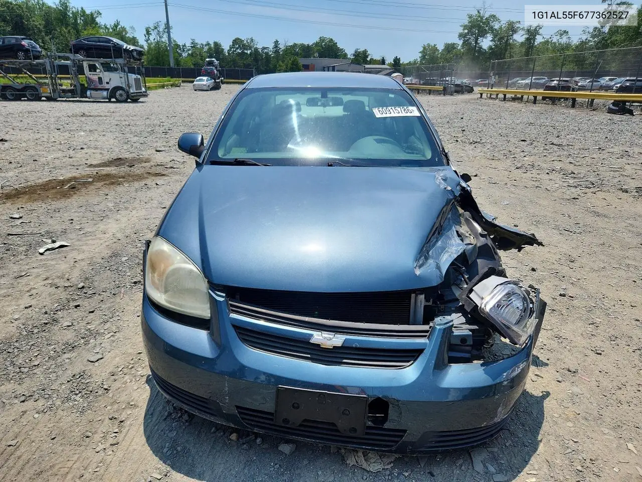 2007 Chevrolet Cobalt Lt VIN: 1G1AL55F677362527 Lot: 60915786