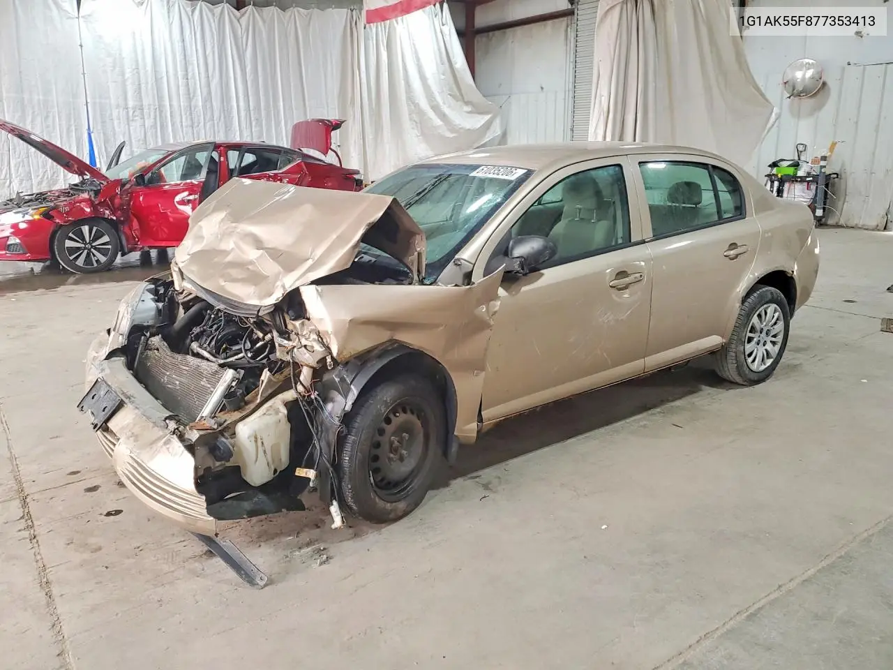 2007 Chevrolet Cobalt Ls VIN: 1G1AK55F877353413 Lot: 61035206