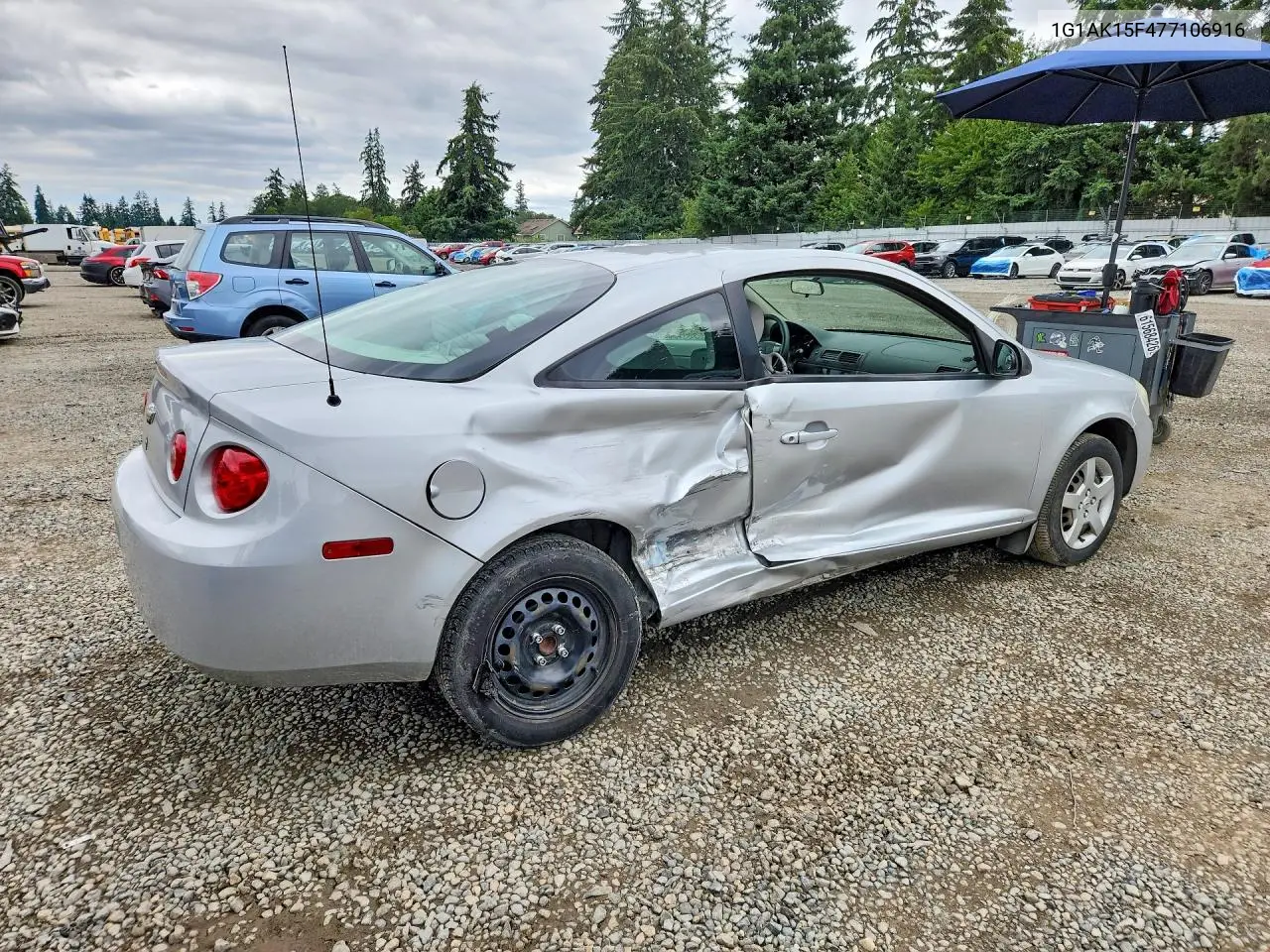 2007 Chevrolet Cobalt Ls VIN: 1G1AK15F477106916 Lot: 61703466