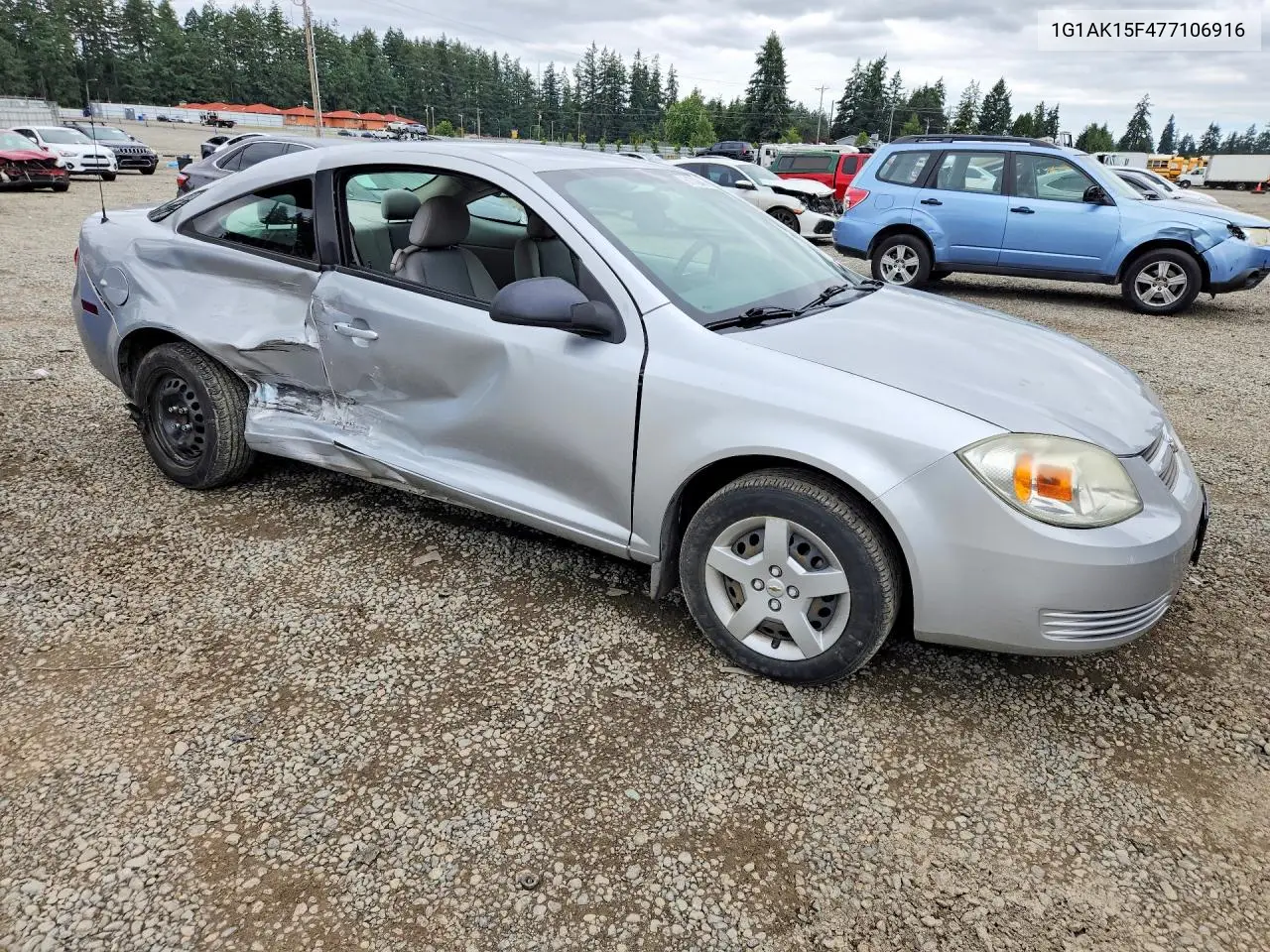 2007 Chevrolet Cobalt Ls VIN: 1G1AK15F477106916 Lot: 61703466