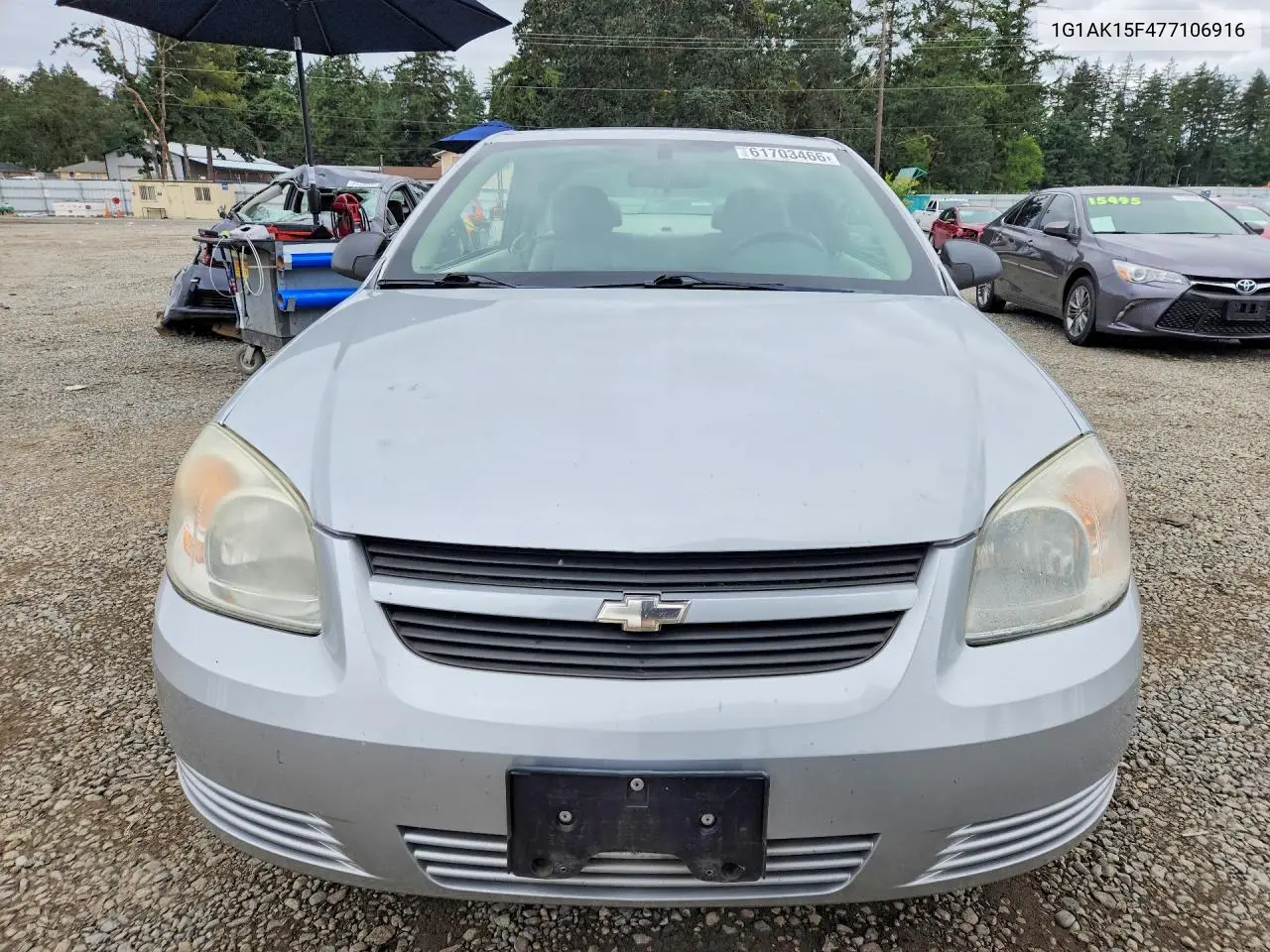 2007 Chevrolet Cobalt Ls VIN: 1G1AK15F477106916 Lot: 61703466