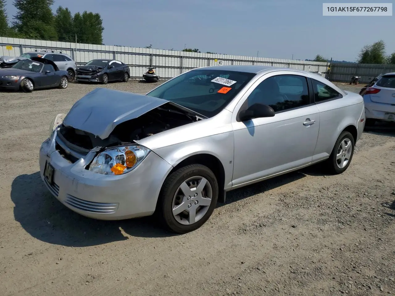 2007 Chevrolet Cobalt Ls VIN: 1G1AK15F677267798 Lot: 62317066