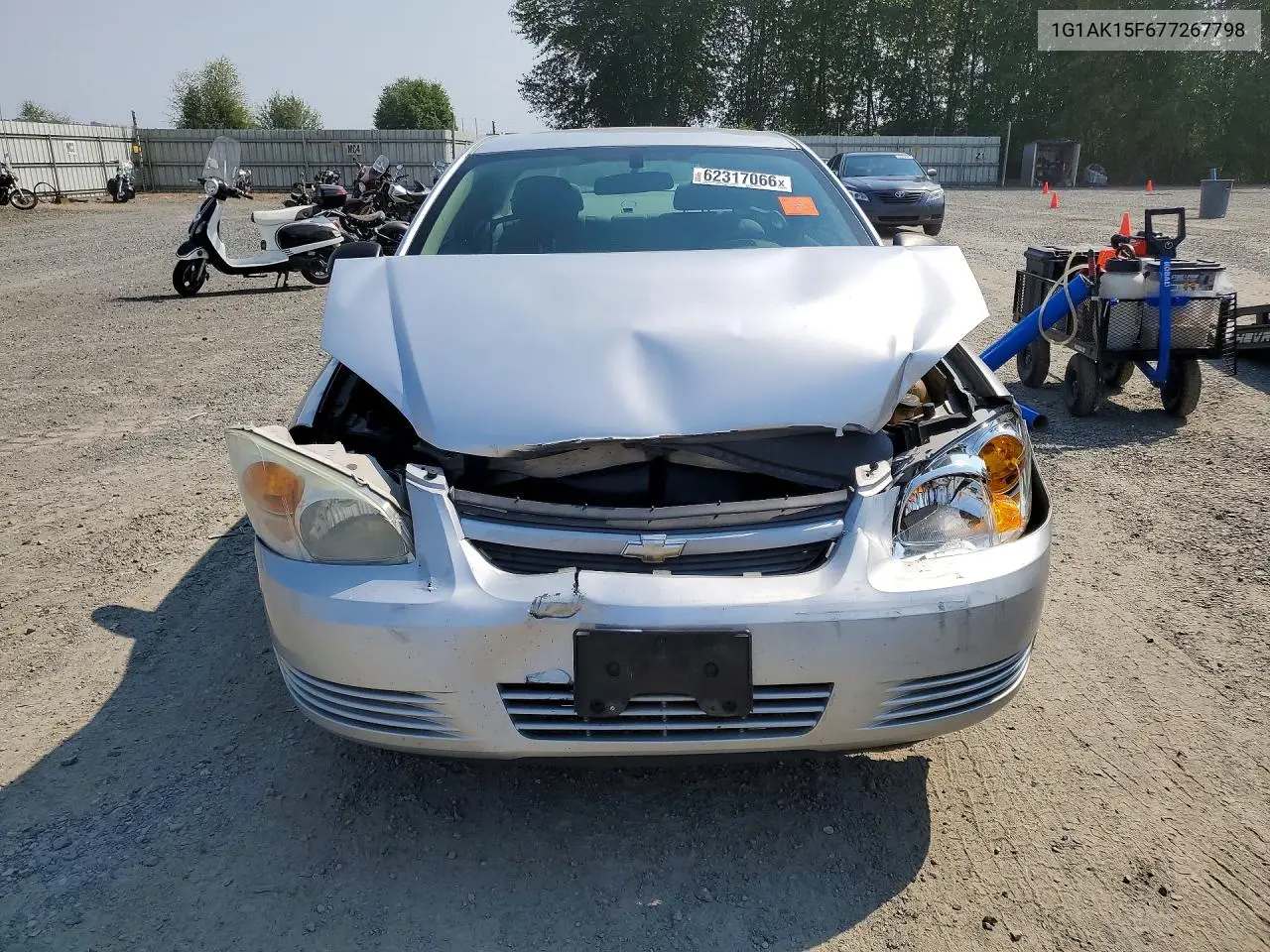 2007 Chevrolet Cobalt Ls VIN: 1G1AK15F677267798 Lot: 62317066