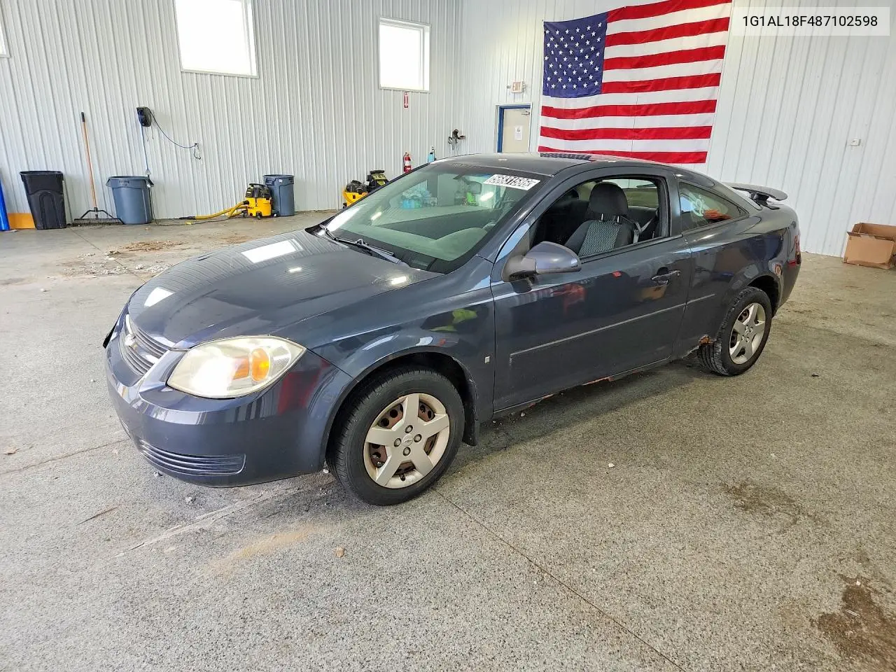 2008 Chevrolet Cobalt Lt VIN: 1G1AL18F487102598 Lot: 56831586