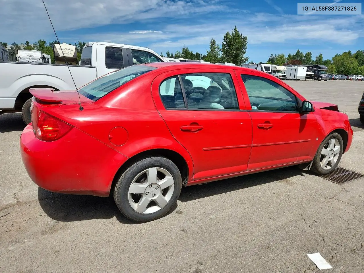 2008 Chevrolet Cobalt Lt VIN: 1G1AL58F387271826 Lot: 57085806