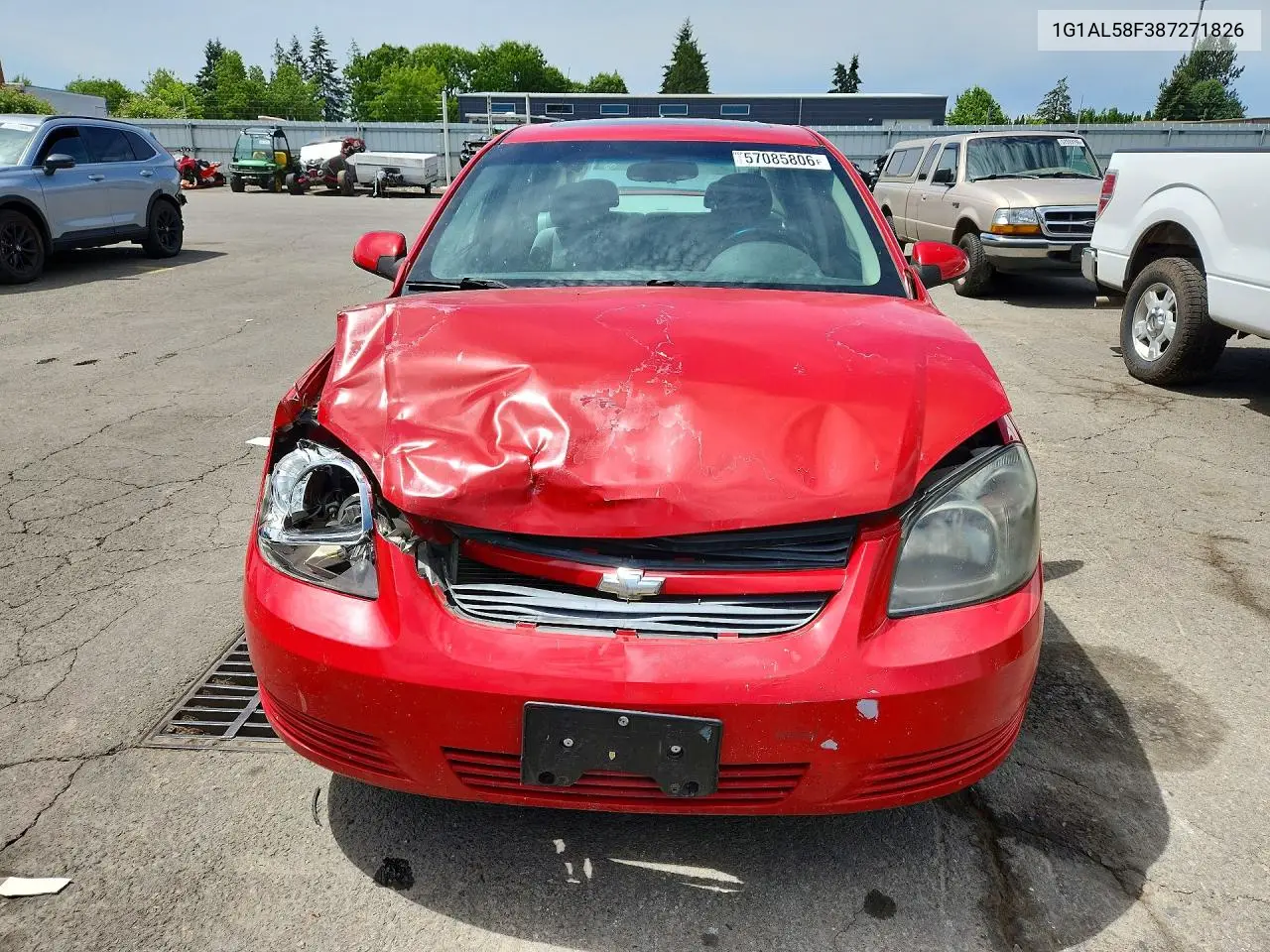 2008 Chevrolet Cobalt Lt VIN: 1G1AL58F387271826 Lot: 57085806