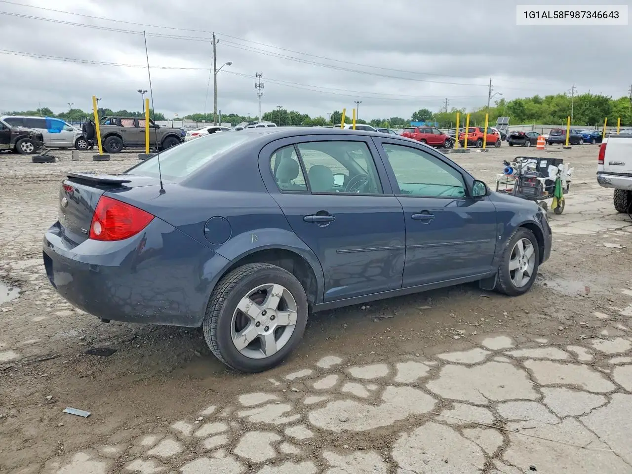 2008 Chevrolet Cobalt Lt VIN: 1G1AL58F987346643 Lot: 57845146