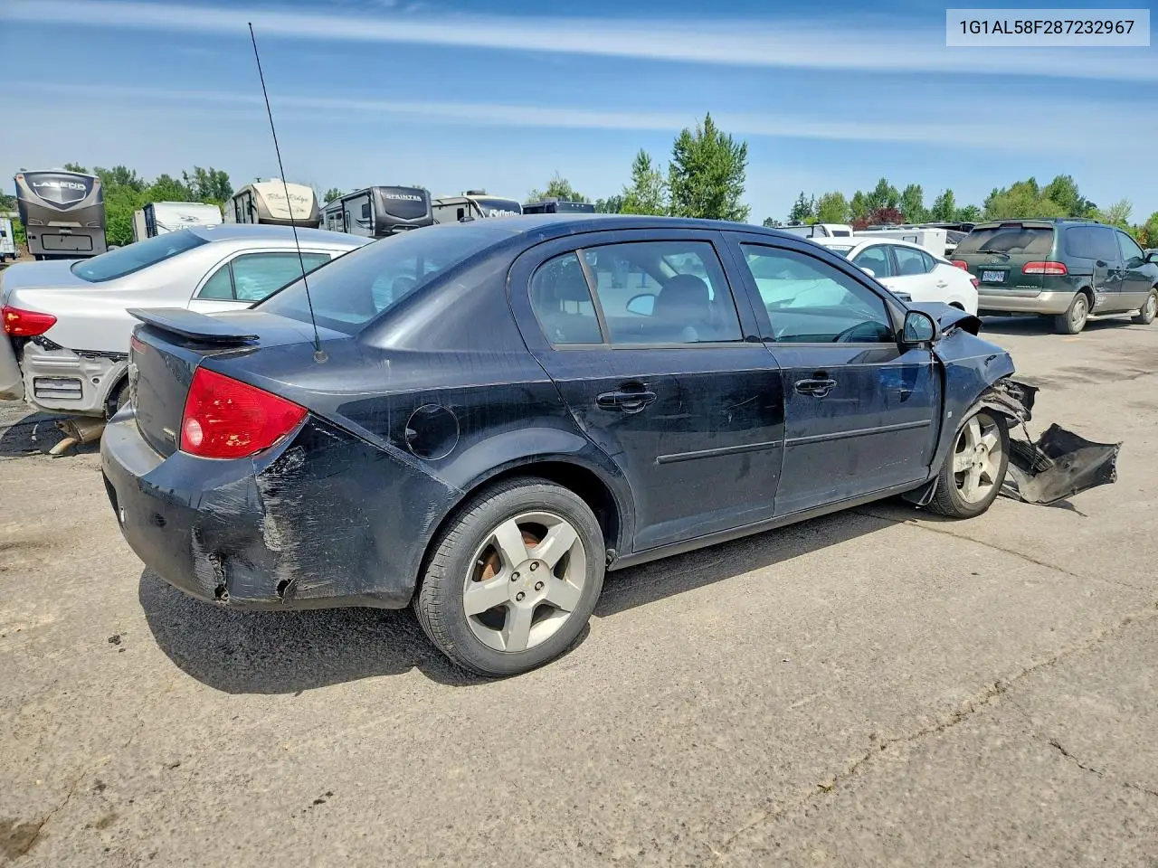 2008 Chevrolet Cobalt 1Lt VIN: 1G1AL58F287232967 Lot: 58247366